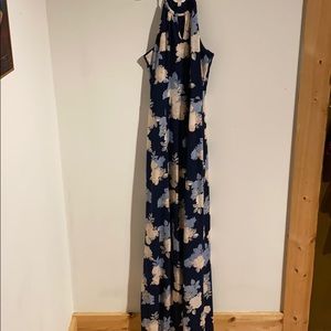 floral maxi dress